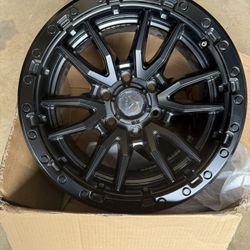 17x9 Fuel Rebels +1 Offset 6x135 Bolt Pattern 