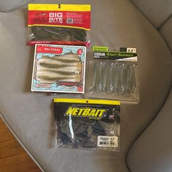 I Have Soft Plastics For Sale . I Also Can Make More . Message Me If Interested