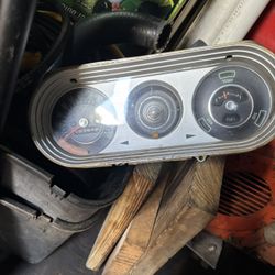  62 To 64  Chevy 11  Dash Cluster