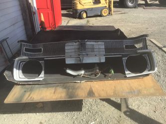 1967 Dodge Gt Complete Grill