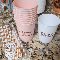 Bridal Party Cups