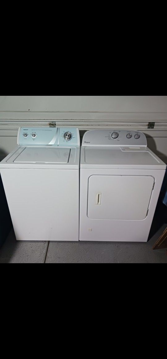 Admiral Washer By Whirlpool Corporation And Gas Dryer Excellent Working Condition And Clean