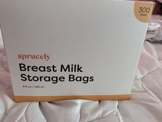 Sprucely Breast Milk Storage Bags 300 Count