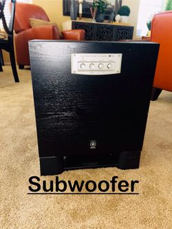 YAMAHA Powered Subwoofer YST-SW315 ( Has Some Punch on it )