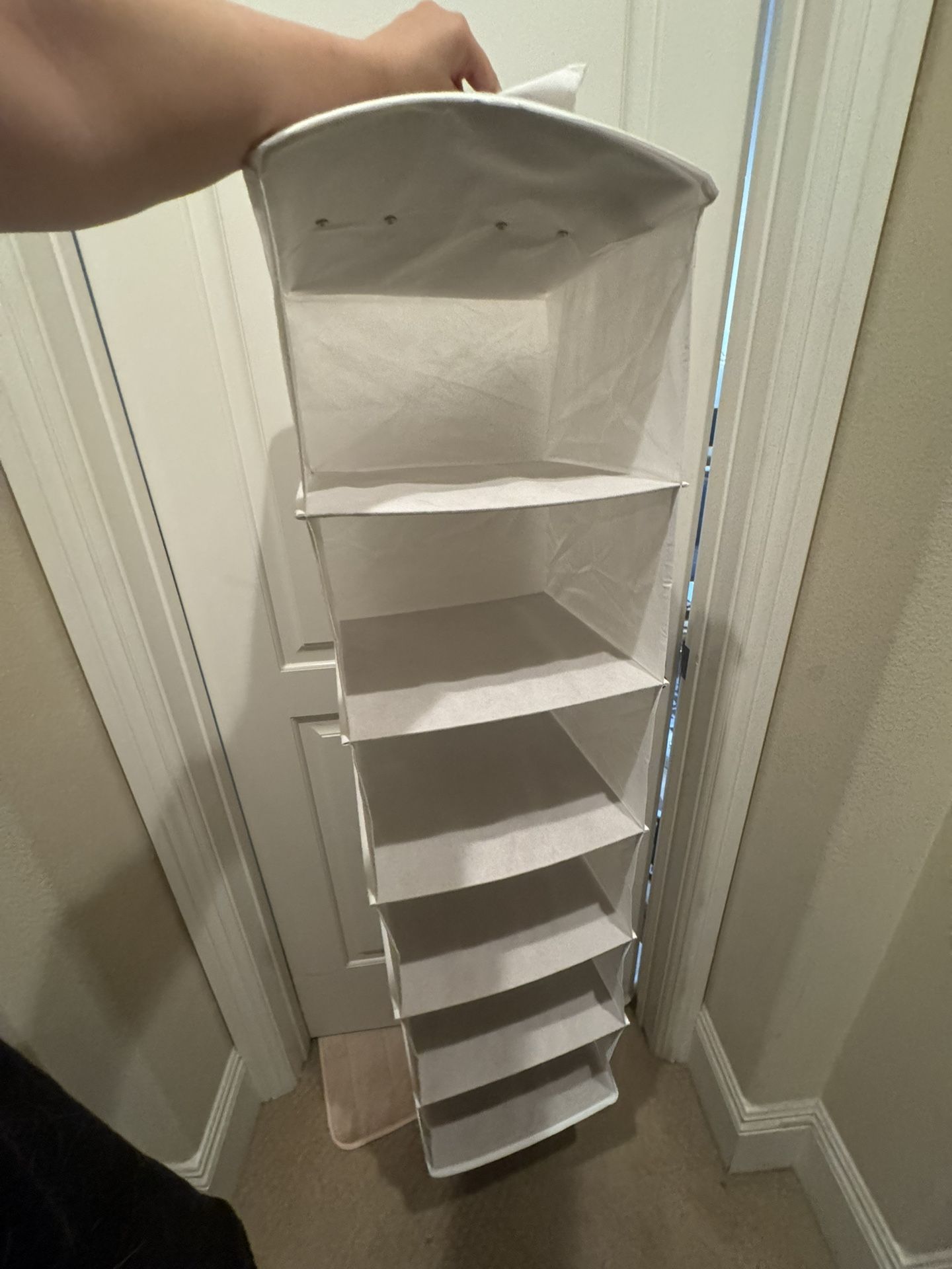 Hanging Closet Organizer 6 Shelves
