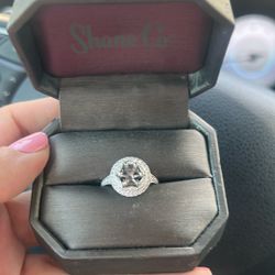 Diamond Halo Ring Setting 