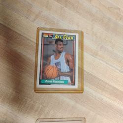 Vintage David Robinson All Star Card In Case