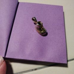 Sterling Silver Baby Shoe Charm/Pendant