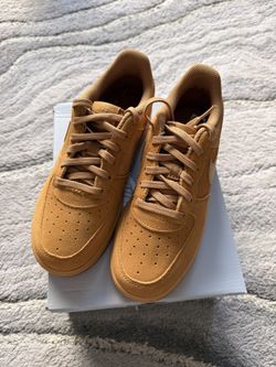 Wheat Air Force 1s Kids Size 3Y