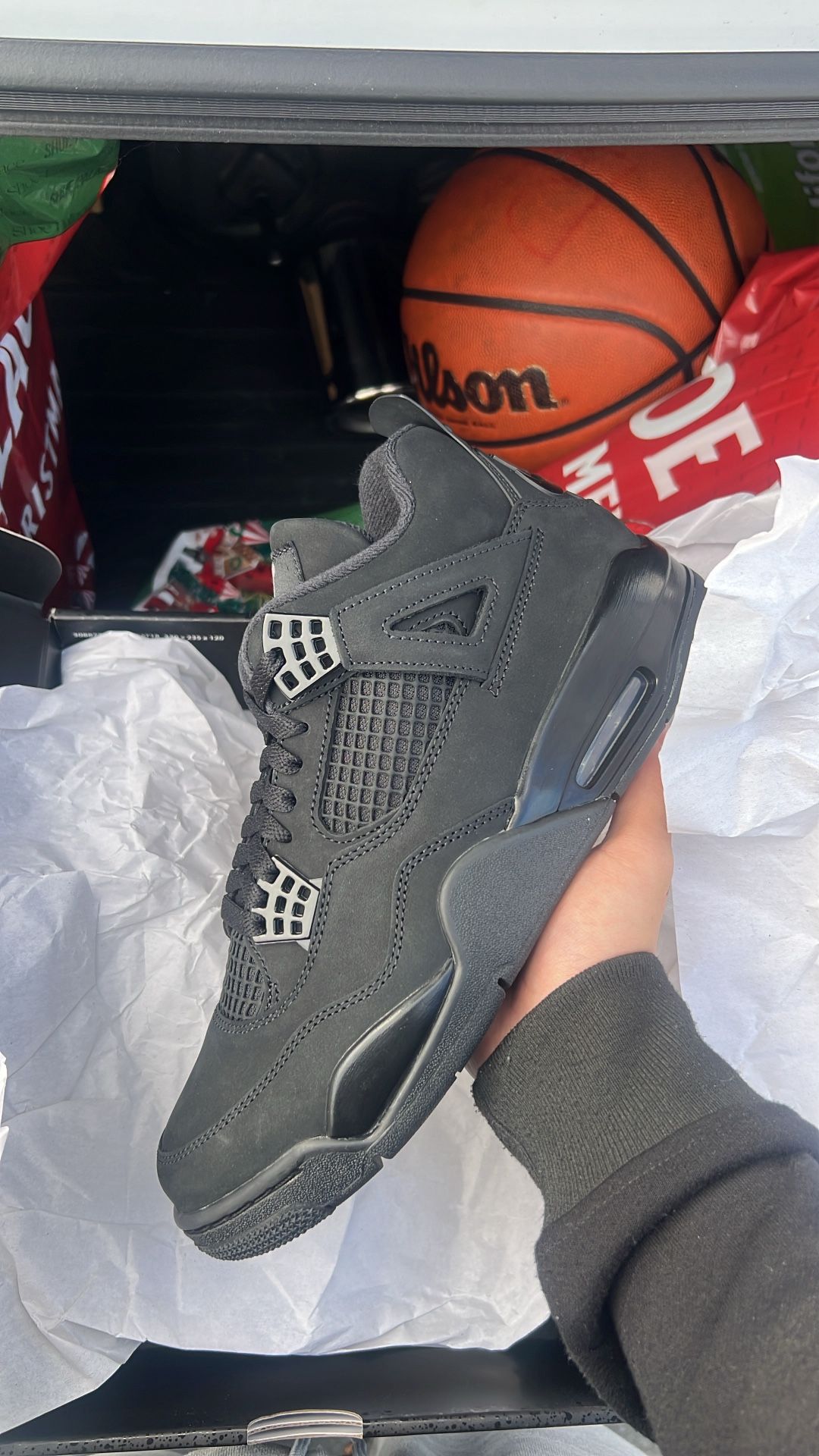 Jordan 4 Black Cat Grade School(5y)