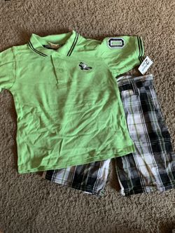New boys outfit set size 4