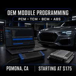 AUTOMOTIVE MODULE PROGRAMMING — POMONA