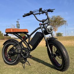 FREE 🚚 DELIVERY/ NEW! 750W 48V ELITE Electric Chopper E-Bike, 25ah/48V🔋, 28-32mph, 30-80 Mile Range 