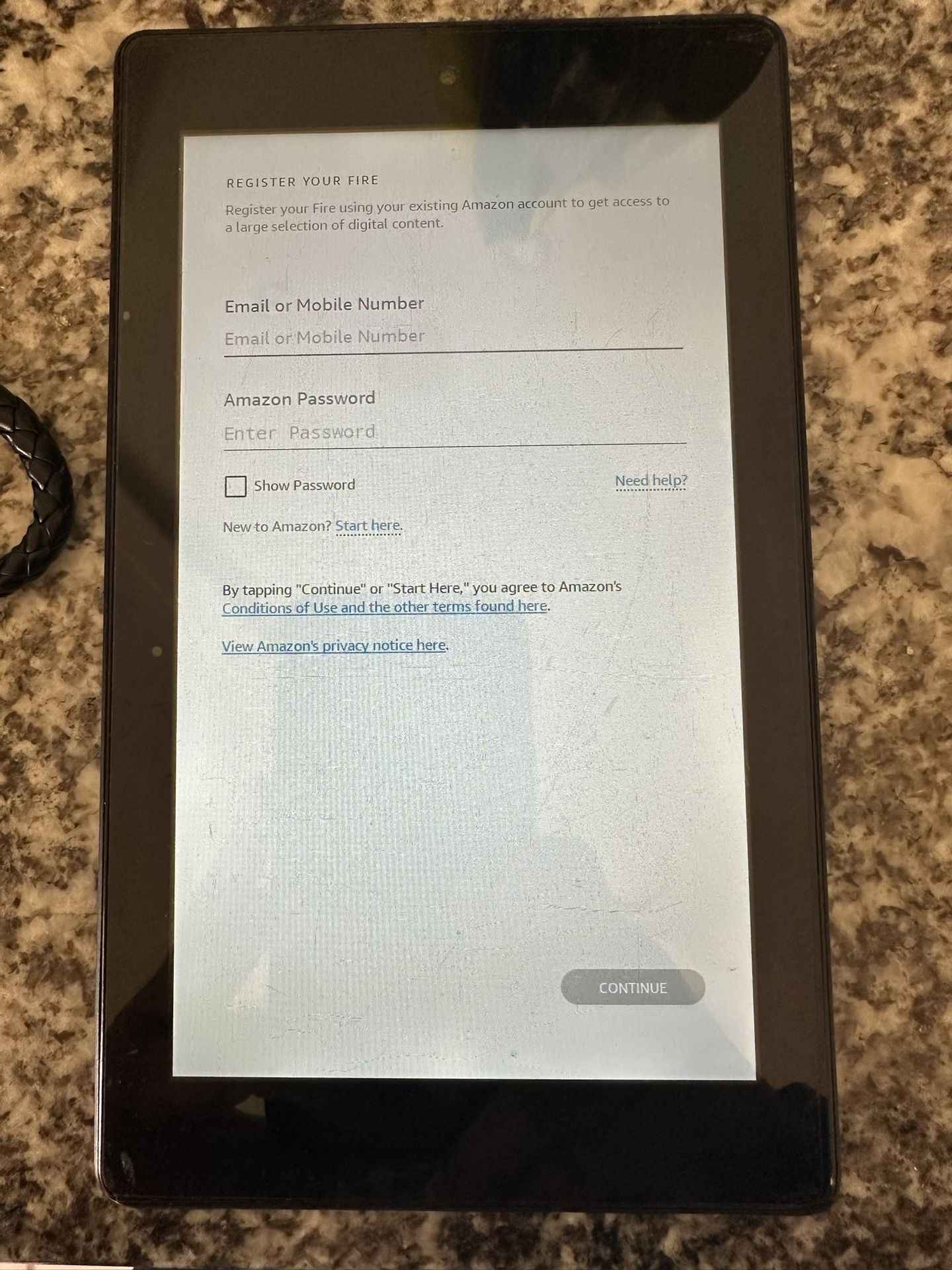 Amazon Fire Tablet 7 