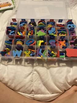 Magnets, Letters,  and Numbers