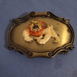 Vintage Fresno State Belt Buckle 