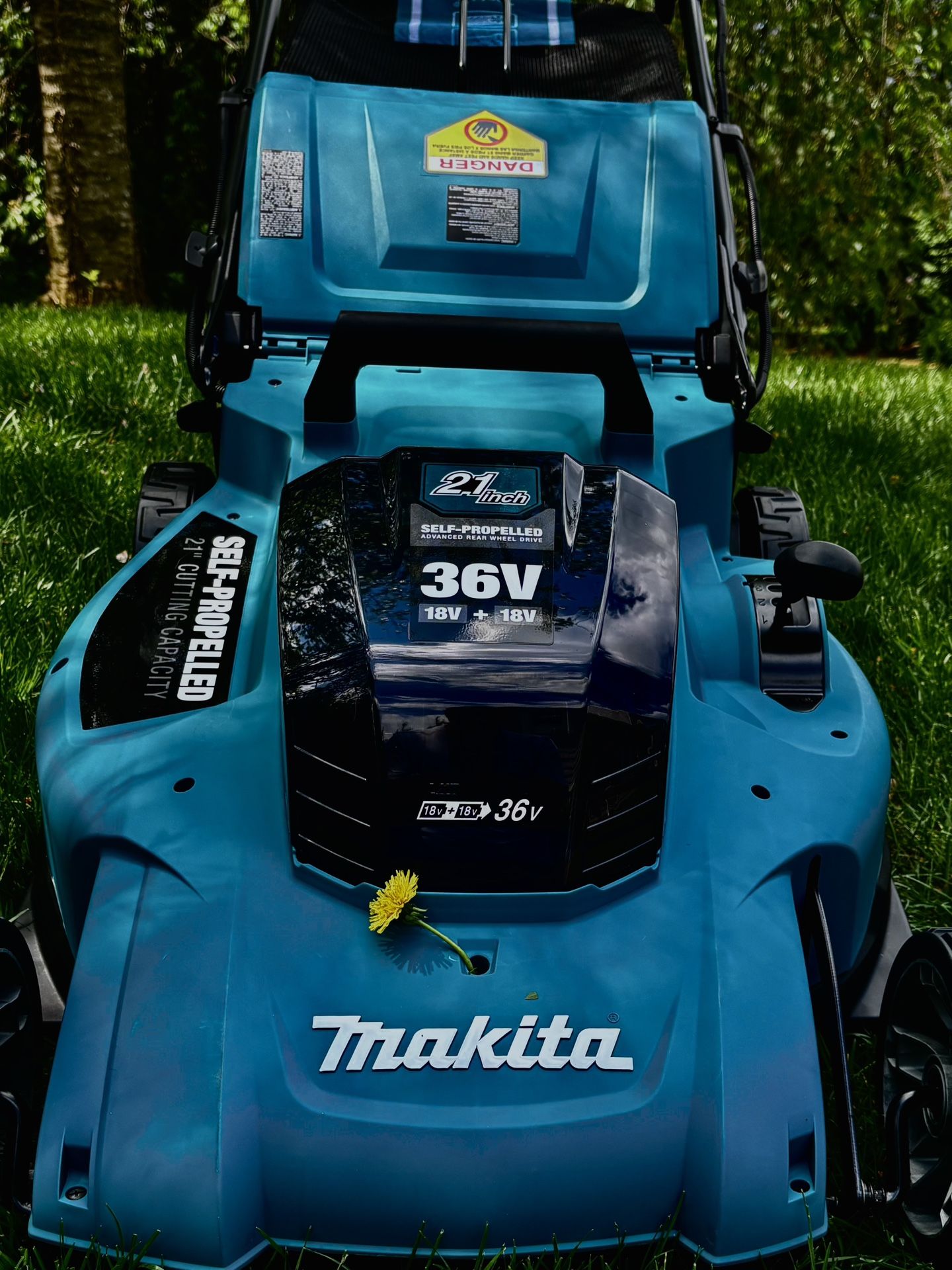 🔥 NEW Makita 18V X2 (36V) LXT Lithium-Ion Cordless 21 in. Walk Behind Self-Propelled Lawn Mower