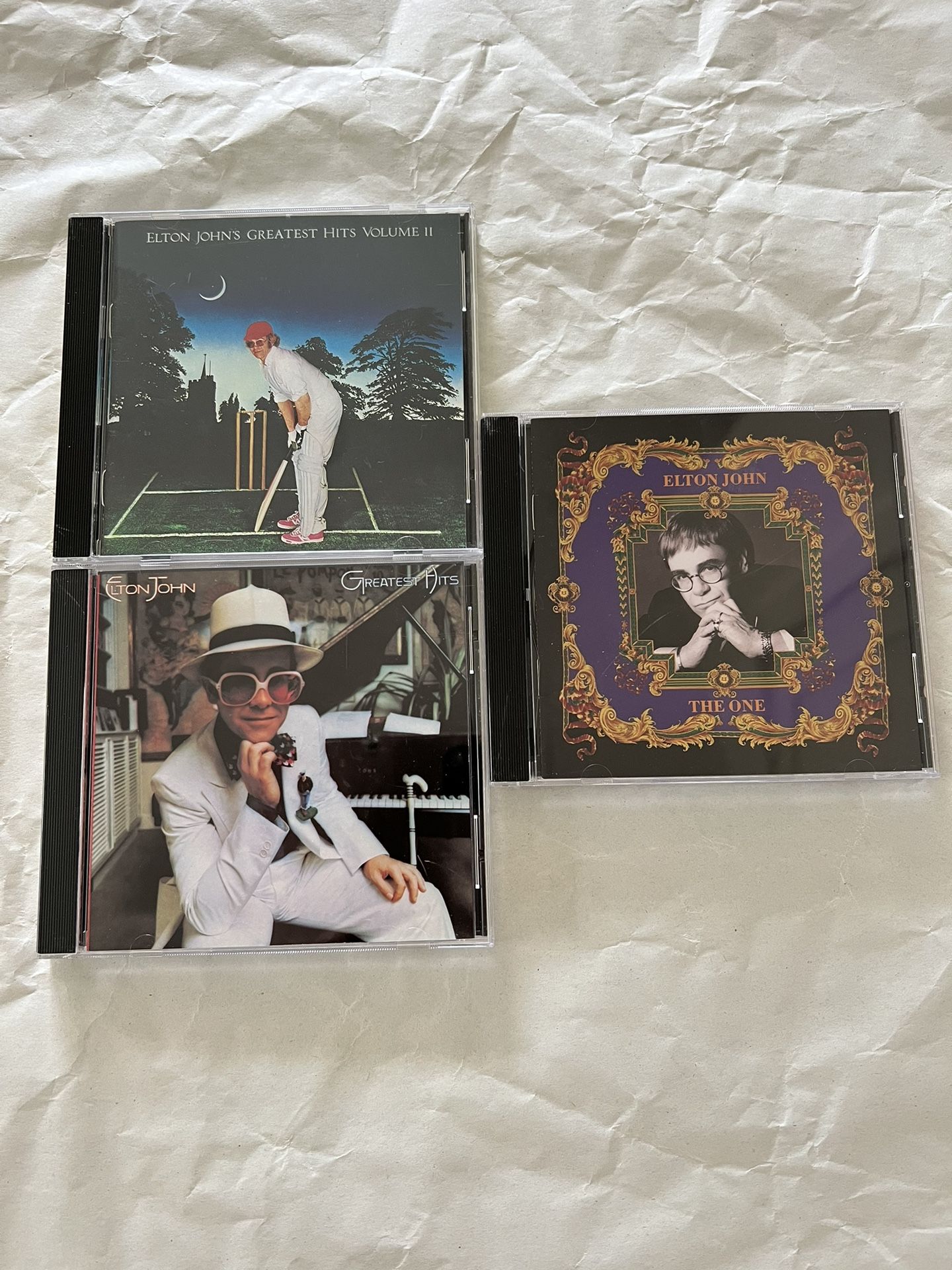 3 Elton John CDs