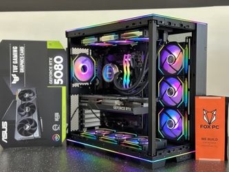 🦊 FOX 15 🦊 6 MONTH ZERO INTEREST FINANCE 🦊 CUSTOM GAMING PC | DESKTOP | COMPUTER | RIG |INTEL I9-14900K | 32 GB DDR5 RAM | RTX 5080 | 2 TB SSD.