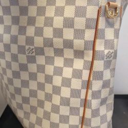 Authentic LV Damier Azur Canvas Shoulder Bag