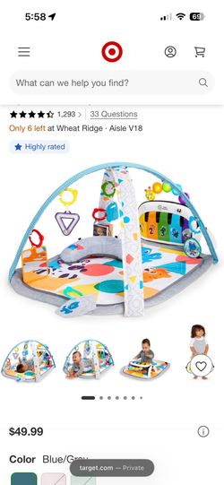 Baby discovery gym 4 in 1