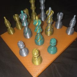 Chess Borad Peices Customizable With Request