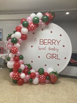 Berry Sweet Decor For Baby Shower