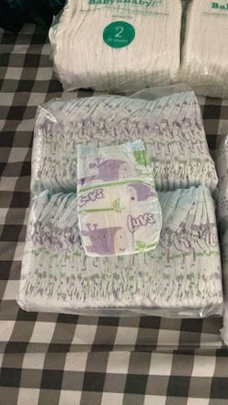 Diapers size 1and size 2