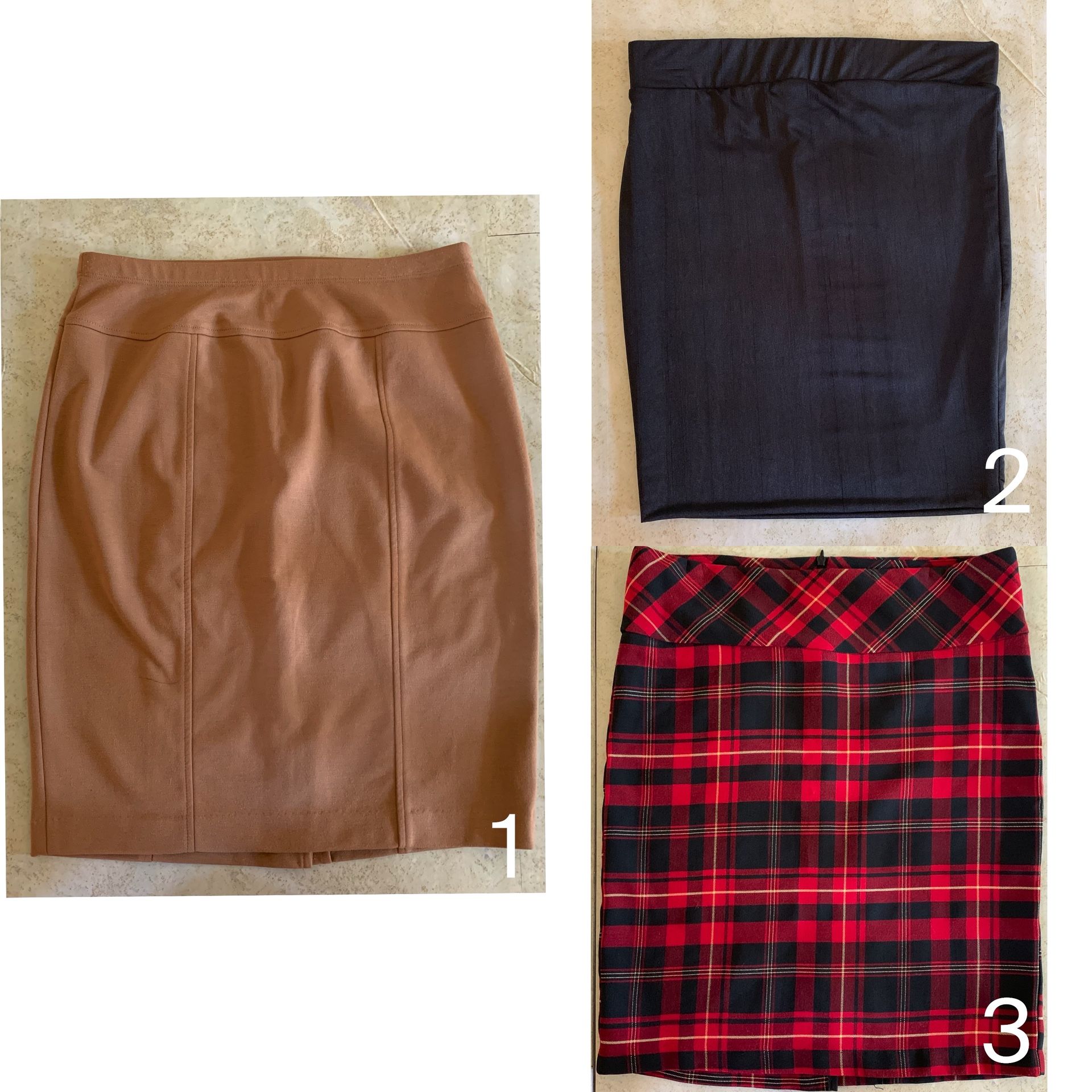 3 Skirts (all Large)