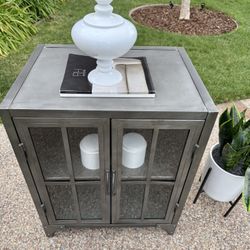 Very Cool World Market Metal Cabinet Nightstand