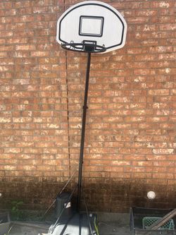 Portable Adjustable Basketball Hoop