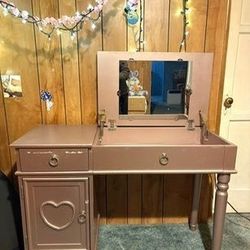Rose Gold Vanity