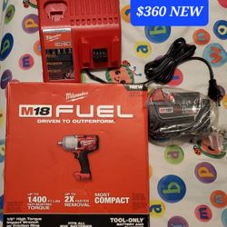 MILWAUKEE 1/2 IMPACT KIT NEW