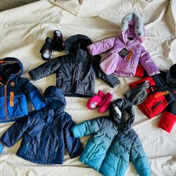 Snow Jackets Size 2t
