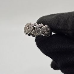 925 SILVER Cuban RING SIZE 9