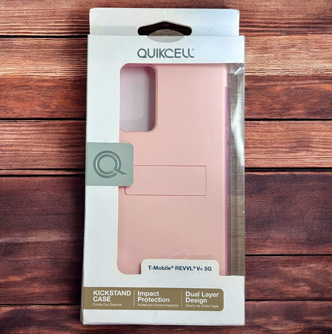 Quikcell Advocate Series | T-Mobile REVVL V+ 5G Phone Case in Pink