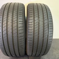 V858  245 45 20 103W  Michelin  Latitude Sport 3 ZP   2 Used Tires  70% Life 