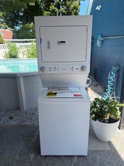 Frigidaire washer and electric dryer combo brand new