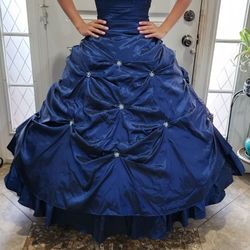 Quincianera Dress/Ball Gown (Size Small)