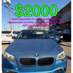 2012 BMW No Credit Application No Requirement