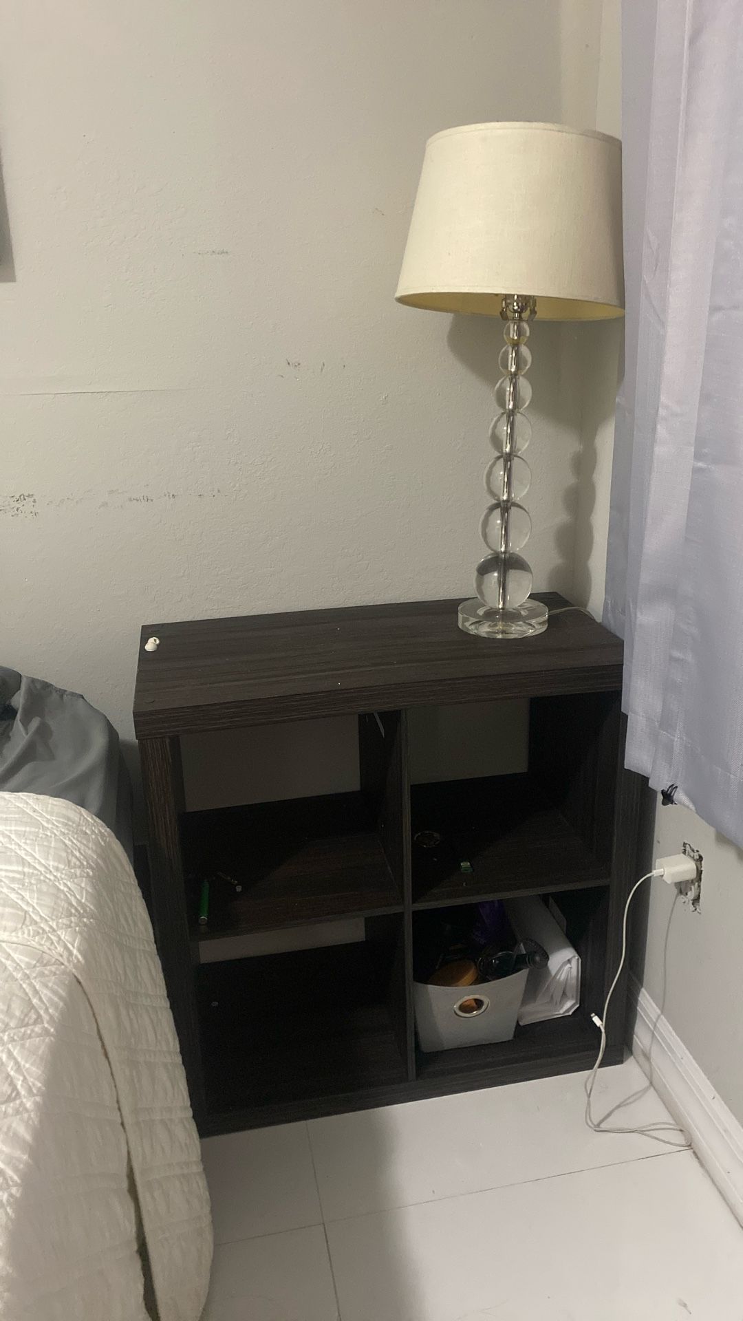 Cubic, storage and lamp