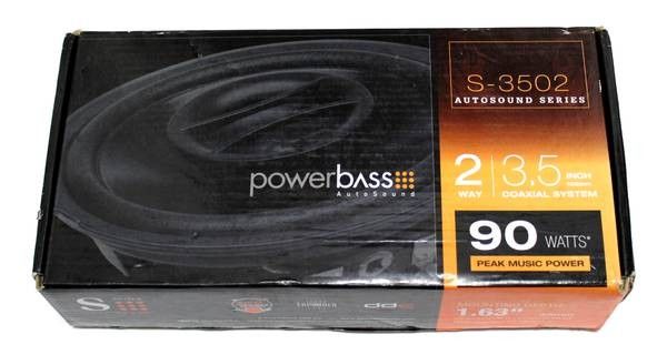 Powerbass S-3502 3.5” Speakers