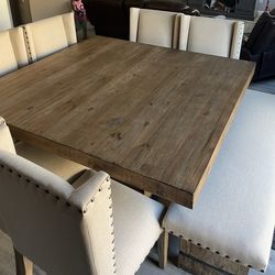 8 piece dining table