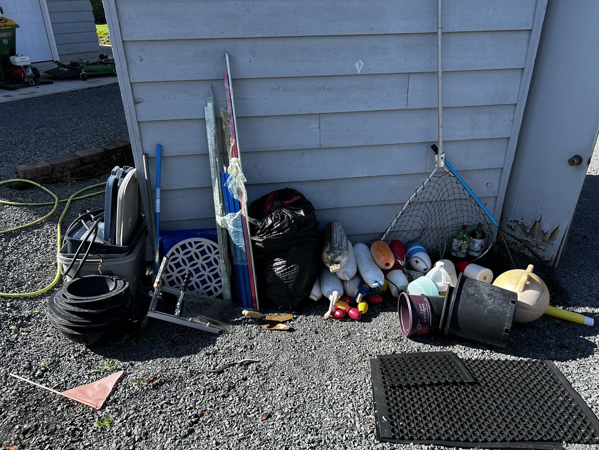 $1 Each - Fishing, Weightlifting Molds, Chainsaw Wood Planer And More