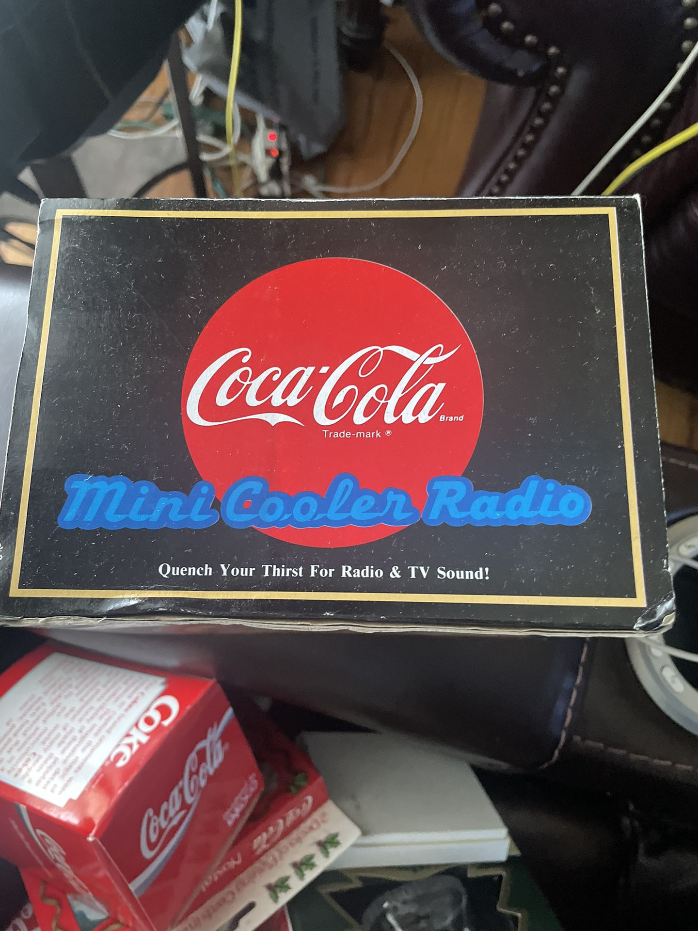 Mini Coca Cola Cooler Unopened -1988