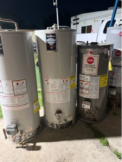 Water Heater 30, 40, 50, 75, 80,100 de gas y eléctricos