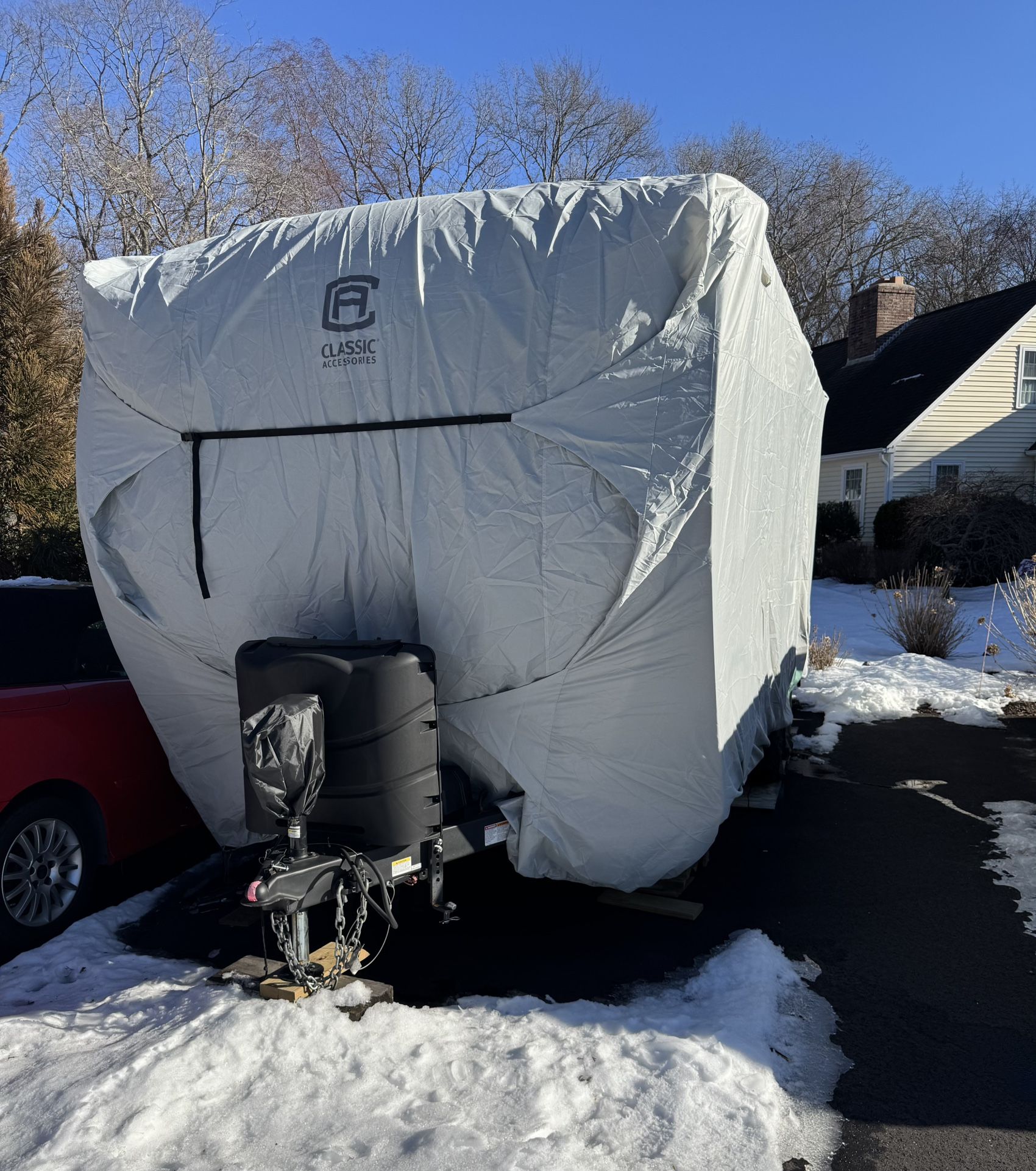 RV Cover Like New for 20-22 foot travel trailer