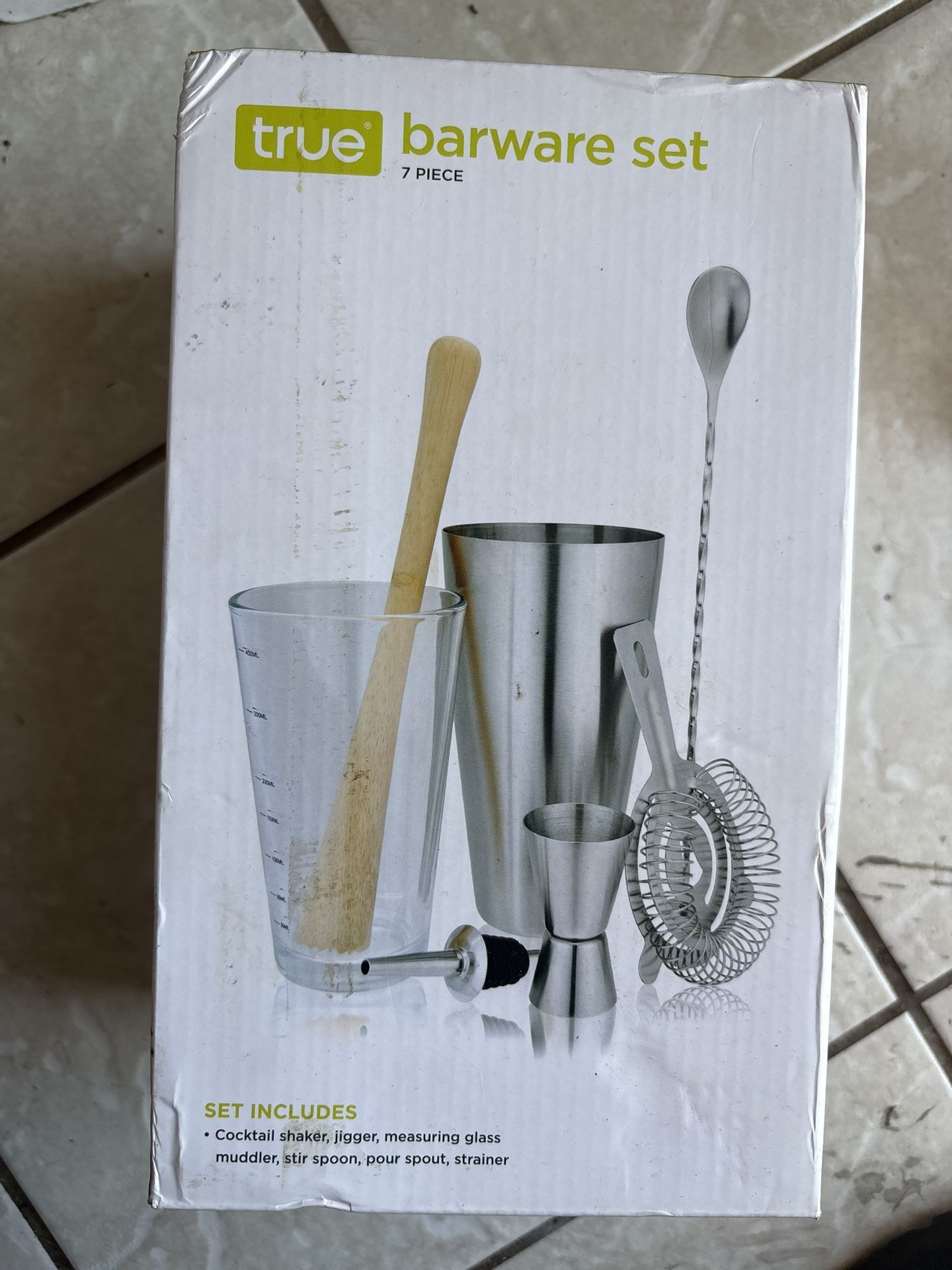 True 7 Piece Bar Tool Set