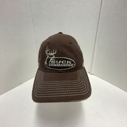Buck Commander Strapback Trucker Hat Cap Mesh Back - Brown One Size Adjustable