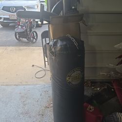 Punching Bag And Stand